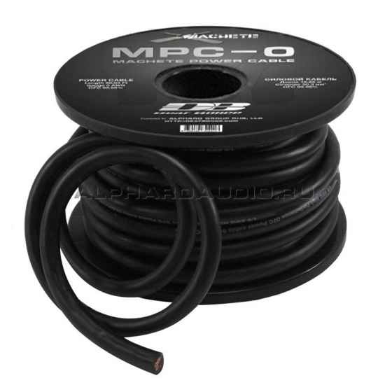 Силовой кабель Alphard MPC-0GA Black