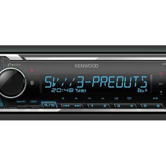 Автомагнитола 1DIN Kenwood KMM-BT356 Автомагнитола 1DIN Kenwood KMM-BT356