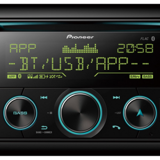 Автомагнитола 2DIN Pioneer FH-S725BT