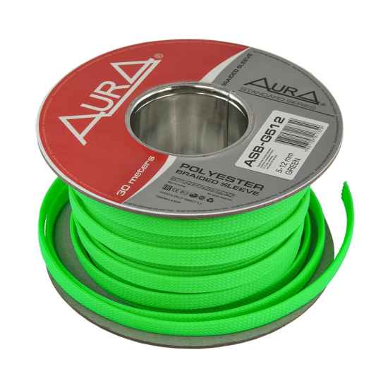 Защитная оплетка «змеиная кожа» Aura ASB-512 GREEN