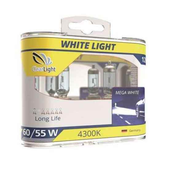 Галогеновая лампа ClearLight WhiteLight H1 12V-55W