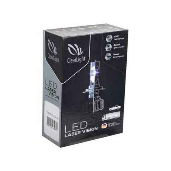 LED фары ClearLight LED Laser Vision H4 4300 Lm 12-24 в