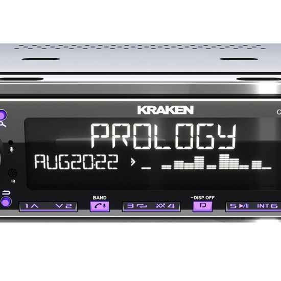 Автомагнитола PROLOGY CDP-8.1 KRAKEN FM/USB/BT ресивер с DSP процессором / 8х65 Вт