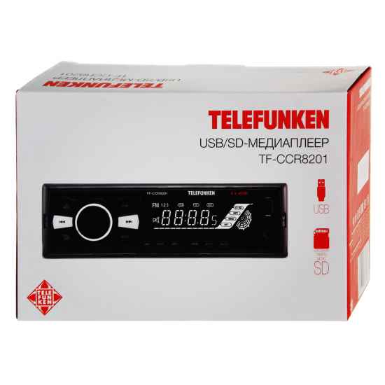 Автомагнитола 1DIN Telefunken CCR8201